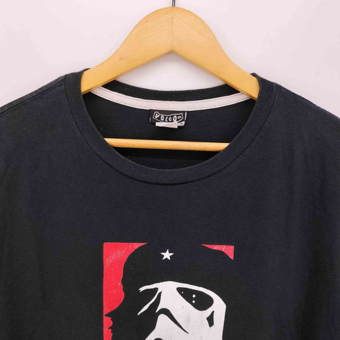 ヴォルコム VOLCOM 90s 革命家 USキャラクター クルーネックTシャツ メンズ import:XL