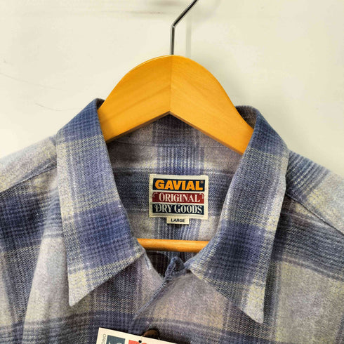 GAVIAL オープンカラーネルシャツ メンズ JPN:L