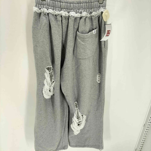 LILYS ICECREAM Chocolate Sprinkles Pants チョコレート・スプリンクルズ・パンツ ダメージ加工 イージー スウェット パンツ レディース