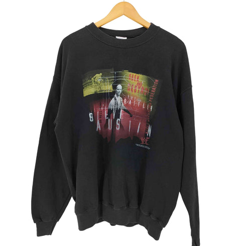 90s USA製 SANTEEボディ USプロレスラー クルーネックスウェット メンズ import:XL
