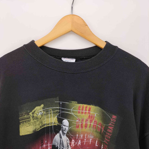 90s USA製 SANTEEボディ USプロレスラー クルーネックスウェット メンズ import:XL