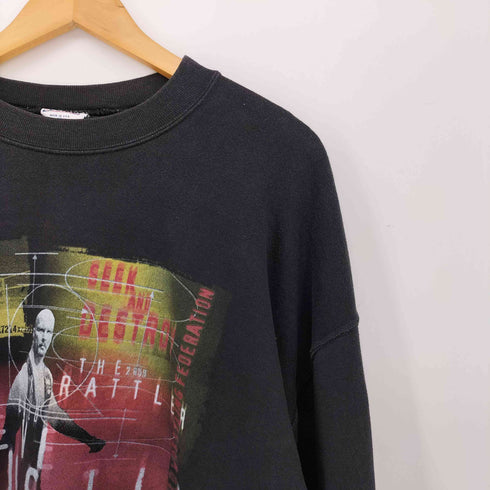 90s USA製 SANTEEボディ USプロレスラー クルーネックスウェット メンズ import:XL