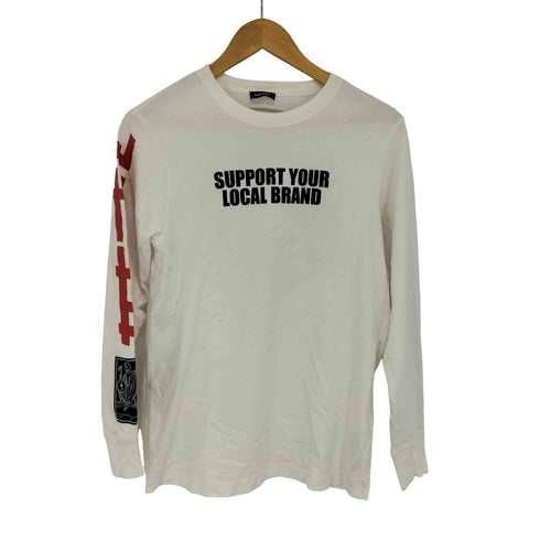 ディーゼル DIESEL SUPPORT YOUR LOCAL BRAND L/S TEE メンズ JPN:XS