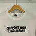 ディーゼル DIESEL SUPPORT YOUR LOCAL BRAND L/S TEE メンズ JPN:XS