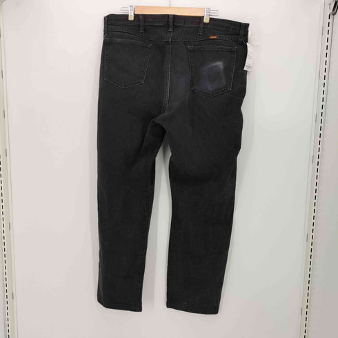ラスラー RUSTLER 90-2000s ストレート ブラックデニム メンズ 42×32