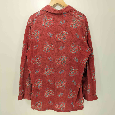 シアーズ Sears 60s ペイズリー パジャマシャツ メンズ