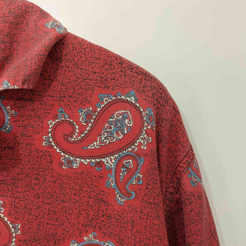 シアーズ Sears 60s ペイズリー パジャマシャツ メンズ