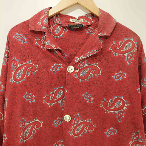 シアーズ Sears 60s ペイズリー パジャマシャツ メンズ