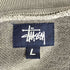 ステューシー Stussy 90s 紺タグ ワンポイント ガーメントダイ ラグラン クルーネックスウェット 染み込みプリント メンズ import:L