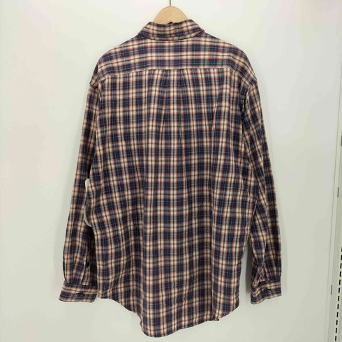 ポロジーンズカンパニーラルフローレン POLO JEANS COMPANY RALPH LAUREN 90-00s インド製 マドラスチェック レギュラーカラーシャツ ポロジン メンズ import:L