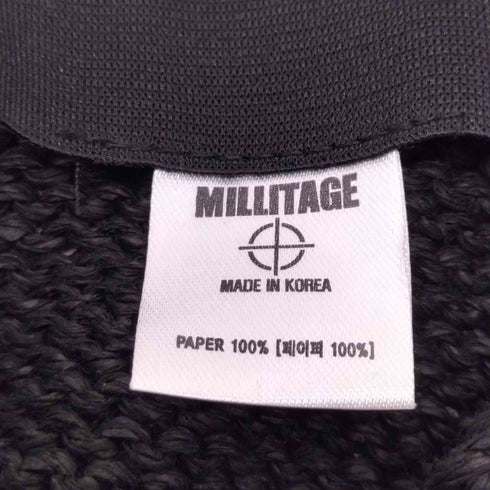 MILLITAGE クラッシャーハット メンズ FREE