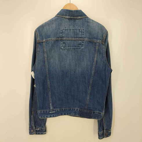 アバクロンビーアンドフィッチ Abercrombie & Fitch ダメージ加工 3rd デニムジャケット メンズ JPN:M