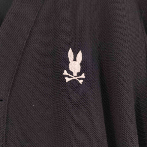 サイコバニー Psycho Bunny ハニカムワッフルカーディガン メンズ