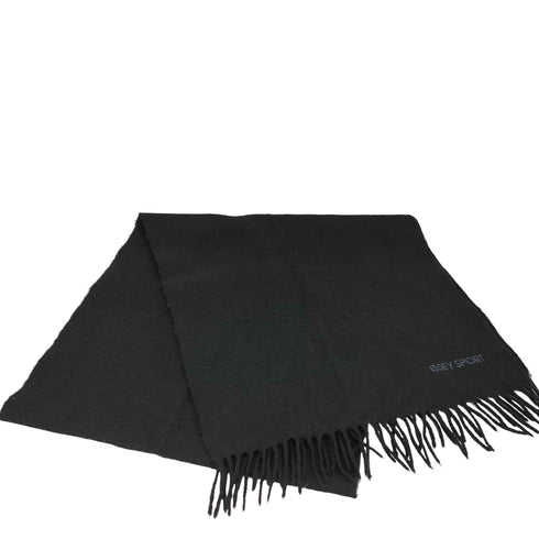 イッセイミヤケ ISSEY MIYAKE ISSEY SPORT 80s ウールマフラー メンズ