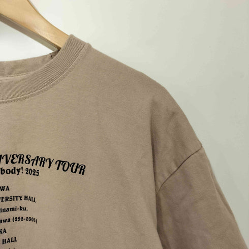ユナイテッドアスレ UNITED ATHLE 50TH ANNIVERSARY TOUR THANK YOU EVERYBODY 2025 S/S Tシャツ メンズ JPN:L