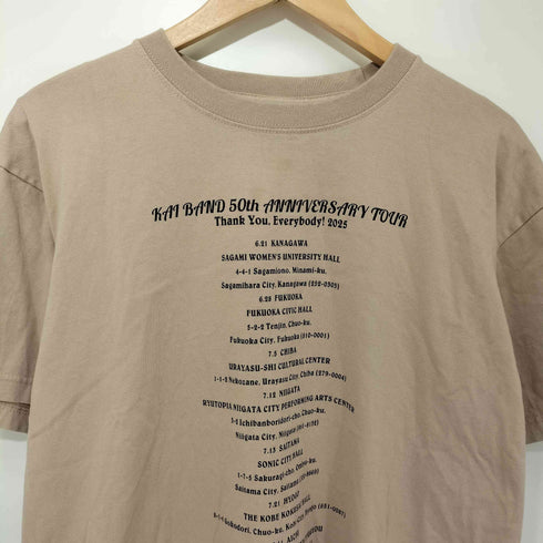 ユナイテッドアスレ UNITED ATHLE 50TH ANNIVERSARY TOUR THANK YOU EVERYBODY 2025 S/S Tシャツ メンズ JPN:L