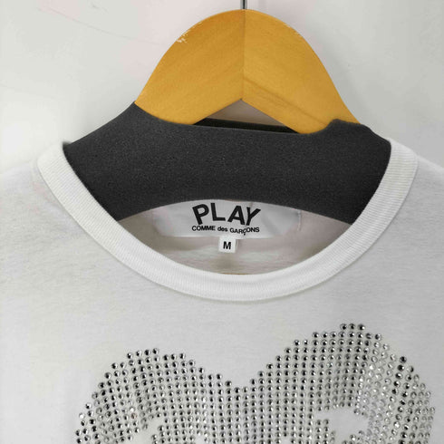プレイコムデギャルソン PLAY COMME des GARCONS ラインストーン Tシャツ メンズ JPN:M
