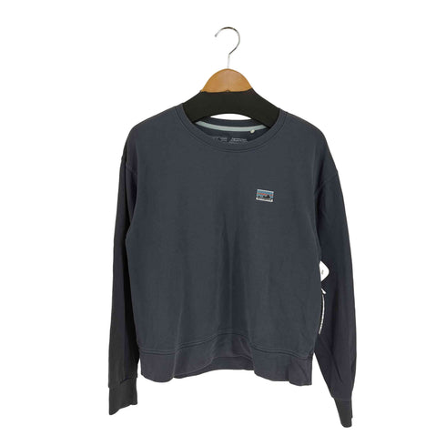 パタゴニア patagonia ロゴパッチ オーガニックコットン クルーネック スウェット レディース import:S