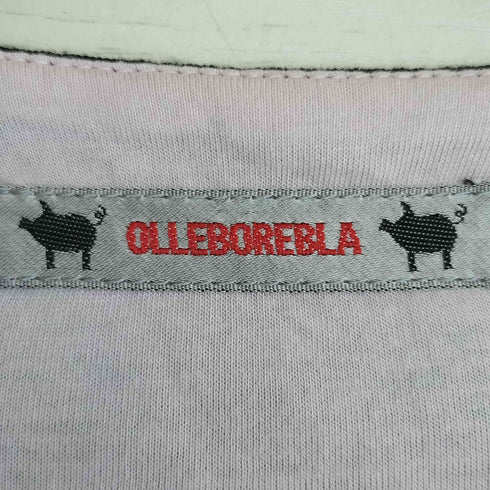 アルベロベロ OLLEBOREBLA オレボレブラ ブタさん ビジュー装飾 フェイクアンサンブル V ネックカットソー レディース