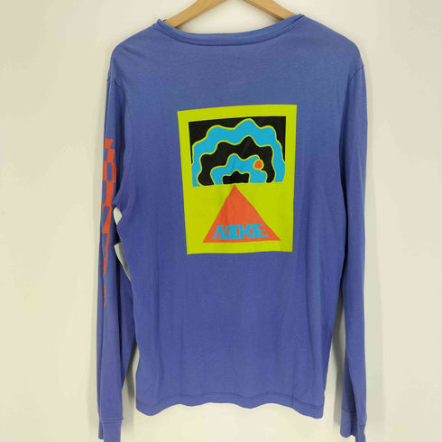 ナイキ NIKE ロゴプリント クルーネック L/S Tシャツ メンズ import:L