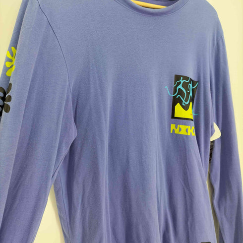 ナイキ NIKE ロゴプリント クルーネック L/S Tシャツ メンズ import:L