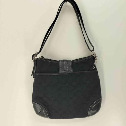 コーチ COACH シグネチャー レザー ロゴストラップ ショルダー バック レディース
