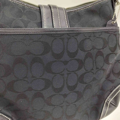コーチ COACH シグネチャー レザー ロゴストラップ ショルダー バック レディース