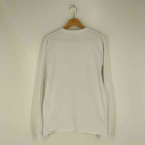 チャンピオン Champion 袖ロゴワッペン クルーネック ロングスリーブ Tシャツ メンズ import:L