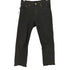 リーバイス Levis 00S USA製 505 ボタン裏512刻印 REGULAR FIT カットオフ テーパード デニムパンツ ブラックデニム 02年製 メンズ W32L30