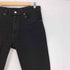 リーバイス Levis 00S USA製 505 ボタン裏512刻印 REGULAR FIT カットオフ テーパード デニムパンツ ブラックデニム 02年製 メンズ W32L30