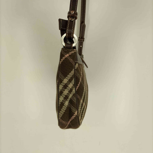 バーバリーロンドン BURBERRY LONDON ノバチェック レザー ミニ ショルダー バック レディース