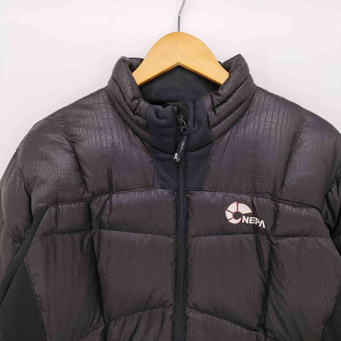 NEPA パイソン 柄 サイドパネル ハンガリーグース ダウン メンズ import:L