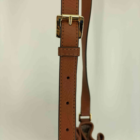 マイケルコース Michael Kors ロゴチャーム キャンバス地 巾着 マリン ショルダーバッグ レディース