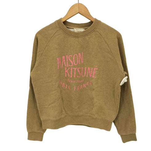 メゾンキツネ MAISON KITSUNE フロントロゴ スウェット レディース JPN:S