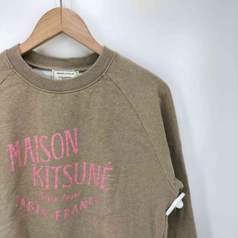 メゾンキツネ MAISON KITSUNE フロントロゴ スウェット レディース JPN:S