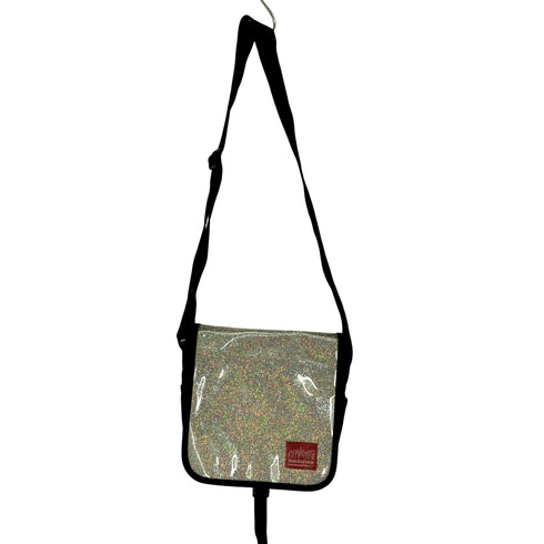 マンハッタンポーテージ Manhattan Portage ラメ グリッター スクエアショルダーバッグ レディース