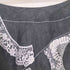 トリココムデギャルソン tricot COMME des GARCONS AD2014 15SS レース転写デザインリネンフレアスカート レディース M