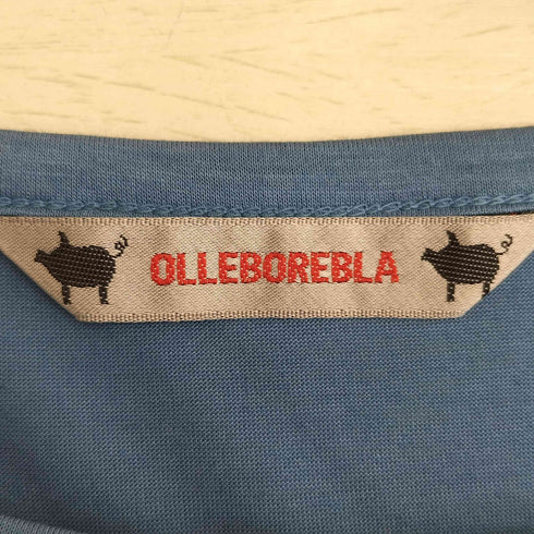 アルベロベロ OLLEBOREBLA オレボレブラ ブタさん おさかな 海底 プリント ラメ糸ステッチ ボートネックチュニック レディース