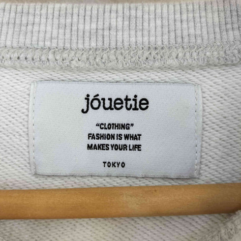 ジュエティ jouetie バックBIGロゴ プルオーバー レディース import:M