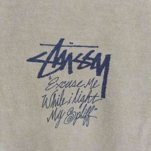 ステューシー Stussy × TUFF GONG タフゴング フォトプリント クルーネック 半袖Tシャツ カットソー メンズ import:M