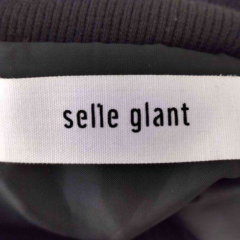 SELLE GLANT フェイクファードッキングトラックジャケット メンズ import:L