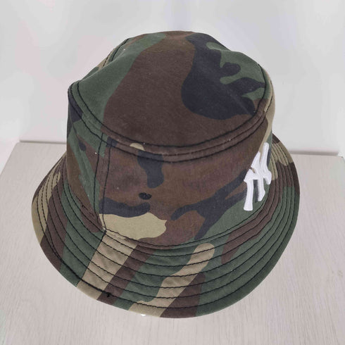 ニューエラ NEW ERA 迷彩 カモフラ バケットハット メンズ S-M