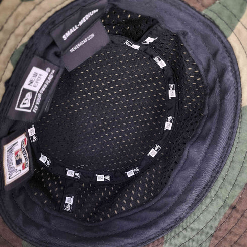 ニューエラ NEW ERA 迷彩 カモフラ バケットハット メンズ S-M