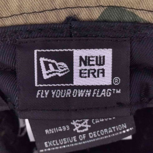ニューエラ NEW ERA 迷彩 カモフラ バケットハット メンズ S-M