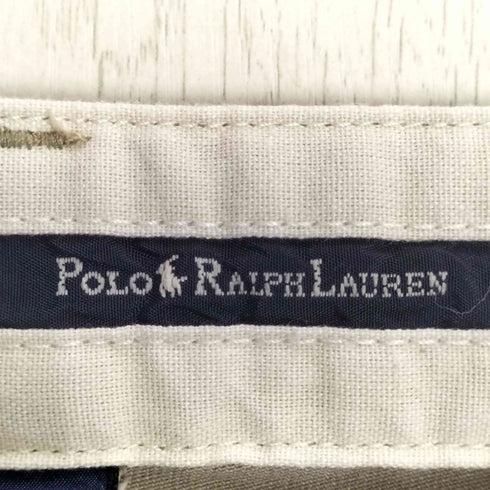 ポロラルフローレン POLO RALPH LAUREN 90s メキシコ製 HAMMOND PANT POLO CHINO 2タック チノパンツ メンズ 34/29