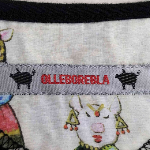 アルベロベロ OLLEBOREBLA オレボレブラ ブタさん ビジュー装飾 変形 チュニック レディース