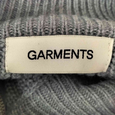 ガーメンツ GARMENTS ハーフジップセーター メンズ