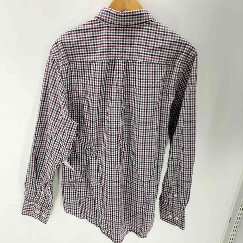 トミーヒルフィガー TOMMY HILFIGER customfit ギンガムチェック L/S ボタンダウン シャツ メンズ L/G