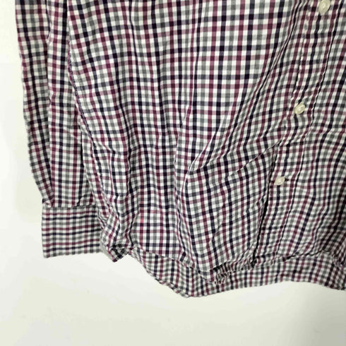 トミーヒルフィガー TOMMY HILFIGER customfit ギンガムチェック L/S ボタンダウン シャツ メンズ L/G