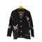 NIHAOHAO Butterfly destroyeddamage cardigan レディース import:M
